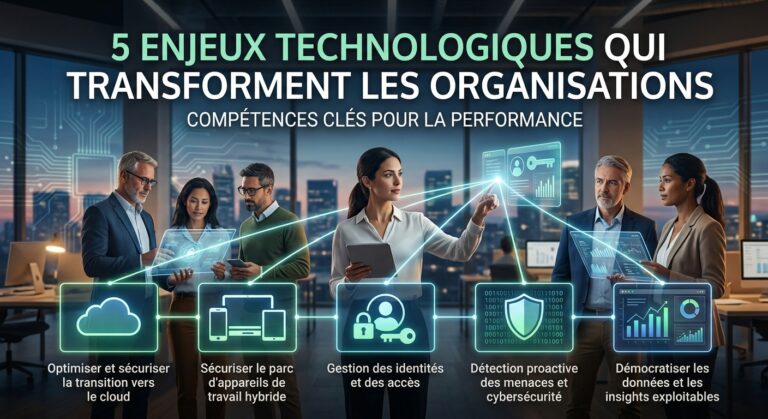 Formation 5 enjeux technologiques qui transforment les organisations